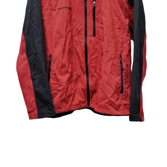 Swiss Tech Mens 2XL (50-52) Blue Water Resistant Softshell Performance Jacket. - Picture 5 of 10
